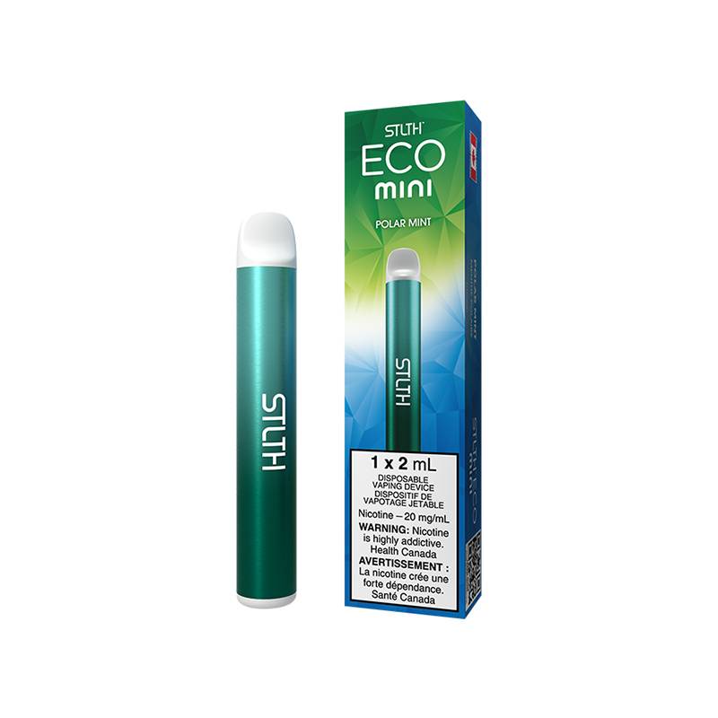STLTH ECO MINI Polar Mint Disposable Vape
